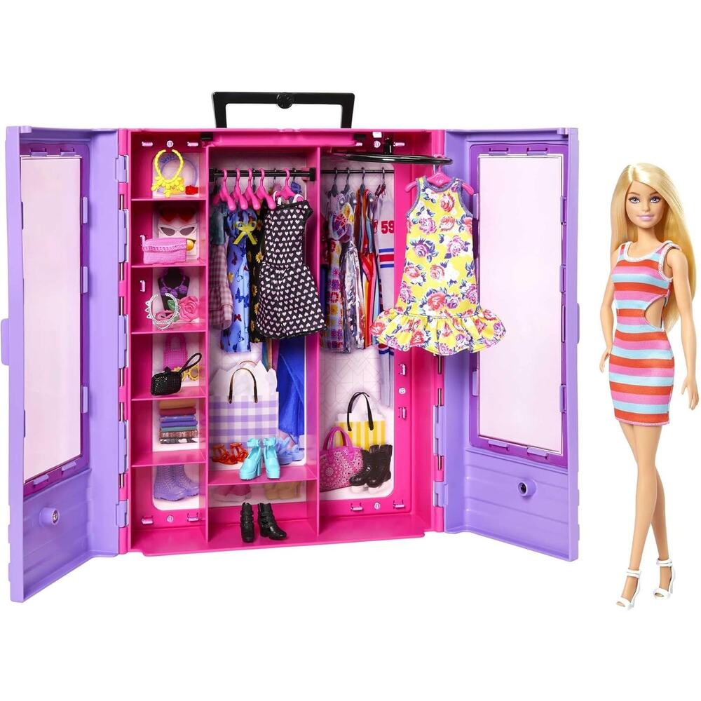 Barbie Fashionistas Ultimate Closet Portable Fashion Toy with Doll - Picture 2 of 4